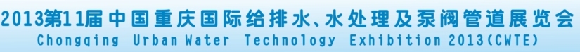 2013第十一屆重慶國際給排水、水處理設(shè)備及泵閥管道展覽會